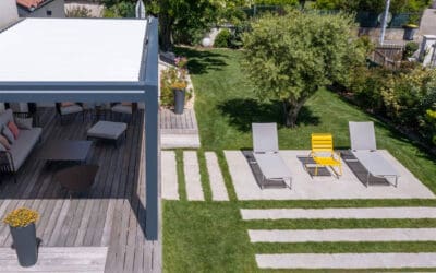 pergola adossee terrasse