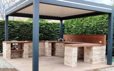 pergola pieds